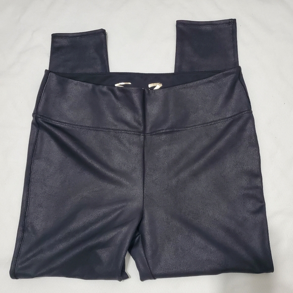 Seven7 Pants - Seven 7 Faux Leather Sculpted Legging Graphite XXL